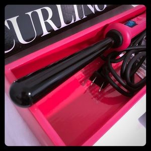 NUME Reverse Curling Wand 25mm-13mm HOT PINK